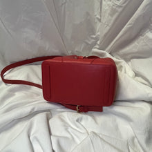 Load image into Gallery viewer, Furla Red Leather Drawstring Purse